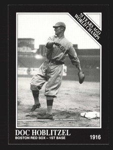 1991 Conlon Collection TSN #148 Dick Hoblitzell    Boston Red Sox