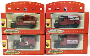 4 x Corgi Diecast Models Royal Mail Motoring Memories 61201 Vans j - Picture 1 of 7
