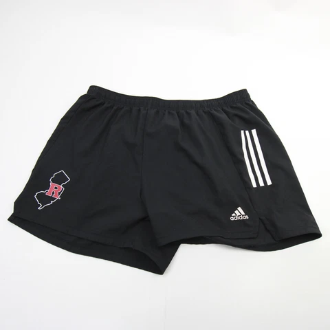 Rutgers Scarlet Knights adidas Primeblue Running Short Women's Black Used Cover