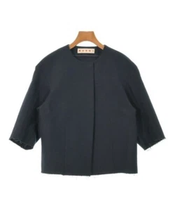 MARNI Collarless Jackets Navy 38(Approx. S) 2200564551019 - Picture 1 of 6