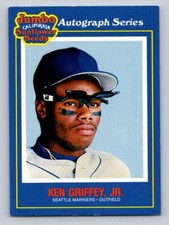 19990 Jumbo Sunflower Seeds #2 Ken Griffey Jr. autograph series NM-M
