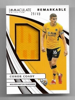 2021 Panini Immaculate Jersey Card : Conor Coady #29/49 - Image 1 of 2