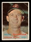 George Strickland 1957 Topps #263 Cleveland Indians GD