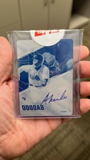 2021 Bowman's Best Autograph Printing Plate Akil Baddoo 1/1 Tigers Rookie!
