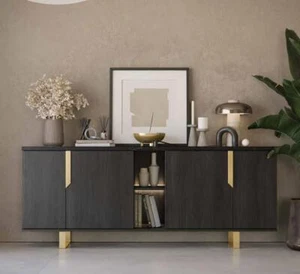 Schubladenschrank Sideboard Lowboard TV-Schrank TV-Board  RTV Rack Multimedia - Bild 1 von 1
