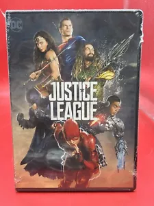 NEW JUSTICE LEAGUE DVD THE MOVIE 2017 Ben Affleck, Amy Adams, Gal Gadot DC - Picture 1 of 2