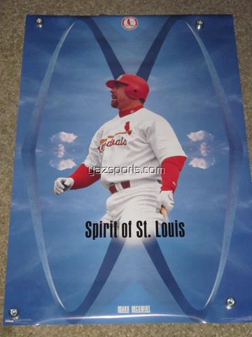 Mark McGwire St. Louis Cardinals Spirit Poster Cover