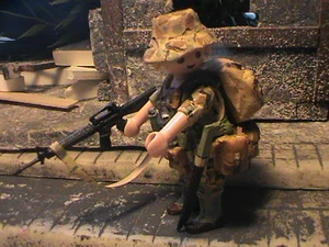 PLAYMOBIL CUSTOM US INFANTRY (LRP)(RANGER) (VIETNAM-1968) REF-0071 BIS - Imagen 1 de 12