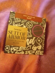 Teeez Cosmetics Suit of Armor Don’t Blush Me Blush 0.14 oz New/ Sealed - Picture 1 of 11