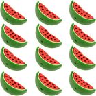12 Piece Watermelon Shape Fruit Spacer Beads Silicone Summer Theme  Necklaces