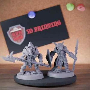 Goblin Set Miniature Pack Mini Dungeons and Dragons DnD 5e TTRPG Pathfinder - Picture 1 of 8