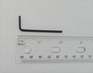 M2 Metric Hex Allen Key 2mm Wrench Tool, Black Carbon Steel, New, USA Free Shipp - Picture 1 of 2