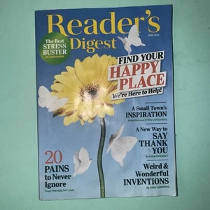 Reader's Digest June 2020 Find Your Happy Place, Say Thank You - Picture 1 of 5