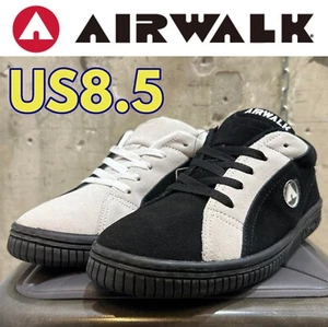 AIRWALK CLASSICS ONE LTD AWC0015 BLACK WHITE Asymmetry JAPAN EXCLUSIVE New US8.5 - Picture 1 of 12