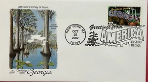 Artcraft 3705 GFA Georgia Egret en el pantano de Okefenokee - Imagen 1 de 1