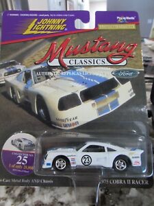 Johnny Lightning Mustang Classics 1975 Cobra II Racer Limited Edition