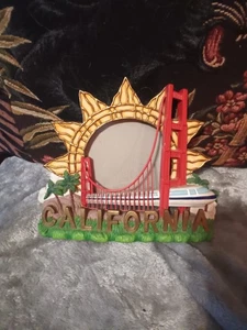 Disney California Golden Gate bridge and train picture frame - Picture 1 of 6