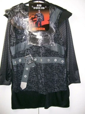 WARRIOR KING DRESSING UP COSTUME. SIZE S-M. SAINSBURY'S - Image 1 of 4