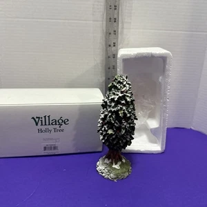 Department 56 Village: “Holly Tree” w/ Box - Picture 1 of 6