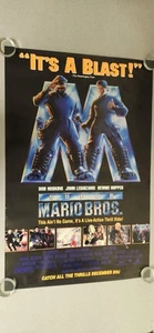 Original Video Verleih Laden Werbeplakat Super Mario Brothers 1993 - Bild 1 von 11