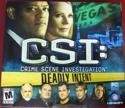 Video Game PC CSI Crime Scene Investigation Deadly Intent NEW SEALED - Image 1 of 2