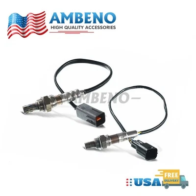 2x Upstream+Downstream O2 02 Oxygen Sensors for Mazda 3 2010-2013 L4 2.0L Foto 1 de 4