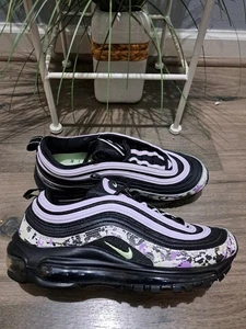 EUC Nike Air Max 97 Paint Splatter Women's Shoes Sneakers Running Size 6.5 - Picture 1 of 10