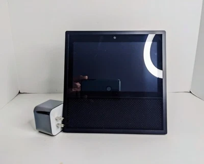 Amazon Echo Show 1st Gen Smart Display MW46WB with Power Adapter - Black  - Image 1 of 4