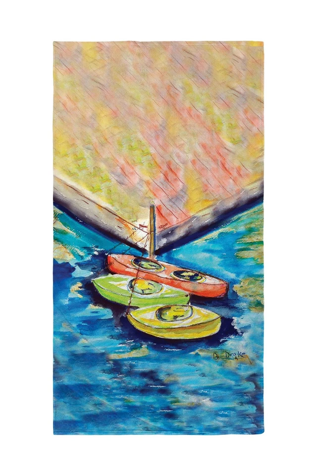 Toalla de playa Betsy Drake Kayaks Foto 1 de 1