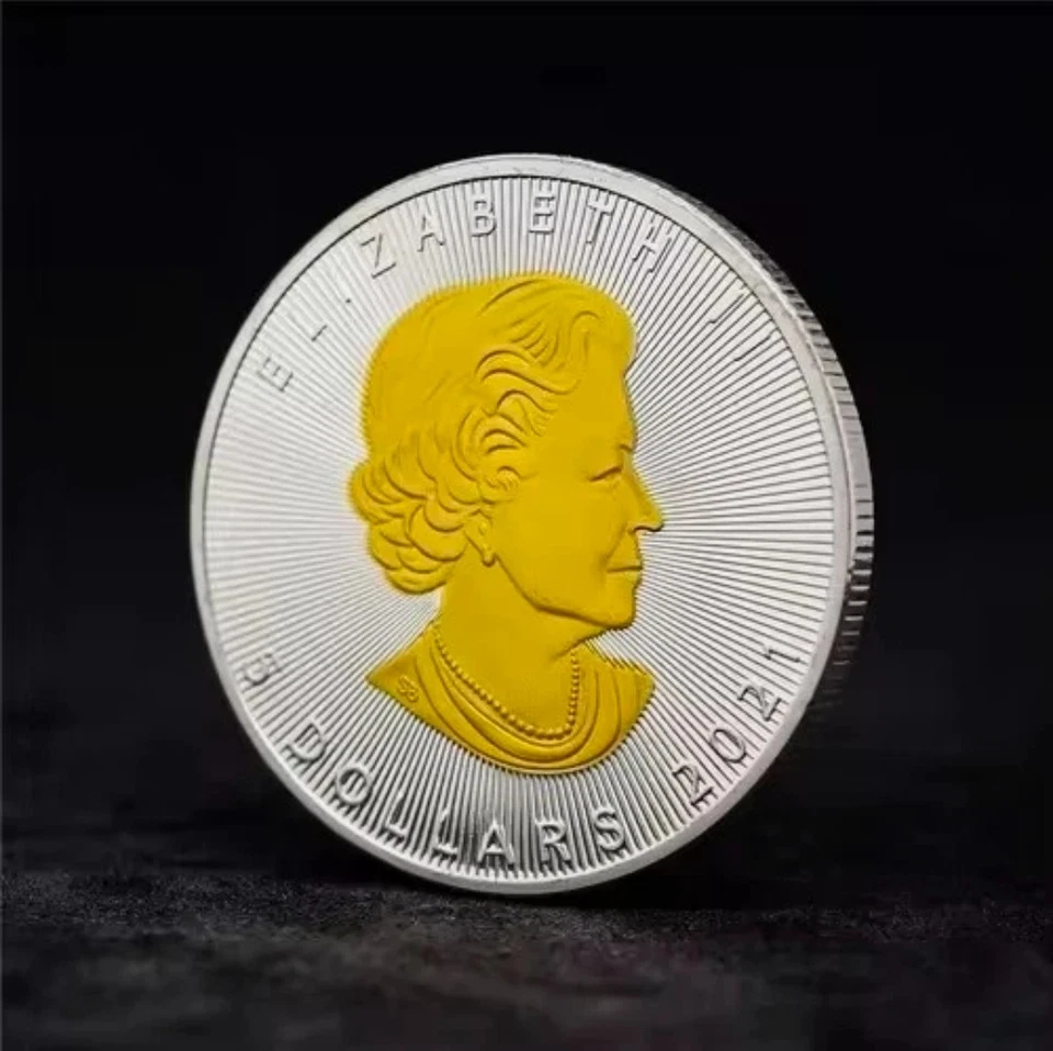 Hoja de arce de plata Canadá 2011 $5 1 OZ acabado de muestra de plata pura SML BU Foto 1 de 1