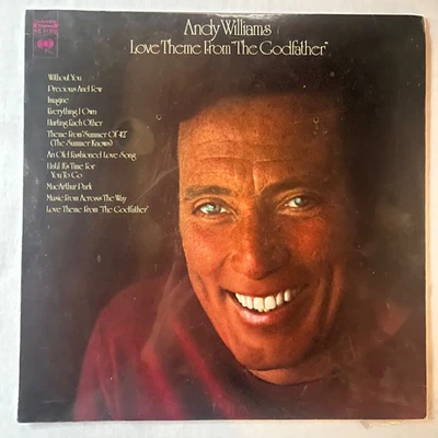 ANDY WILLIAMS vinyl LP album - LOVE THEME FROM THE GODFATHER - sealed NEW - Image 1 of 2