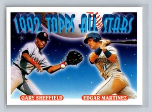 Gary Sheffield / Edgar Martinez AS 1993 Topps #403 - Picture 1 of 2