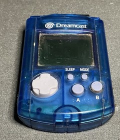 Sega Dreamcast VMU Clear Blue OEM -J1505