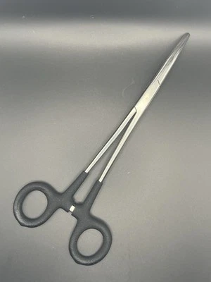 Pinzas de pesca curvas con agarre suave para pila de carpa perca mar mosca gruesa Foto 1 de 4