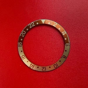 Rolex GMT Master inserto de bisel genuino 1675 16753 - Imagen 1 de 5