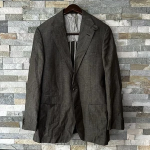 corneliani ID jacket Sport Coat Blazer Silk Grey Mens size 38R Wool Silk Linen - Bild 1 von 9