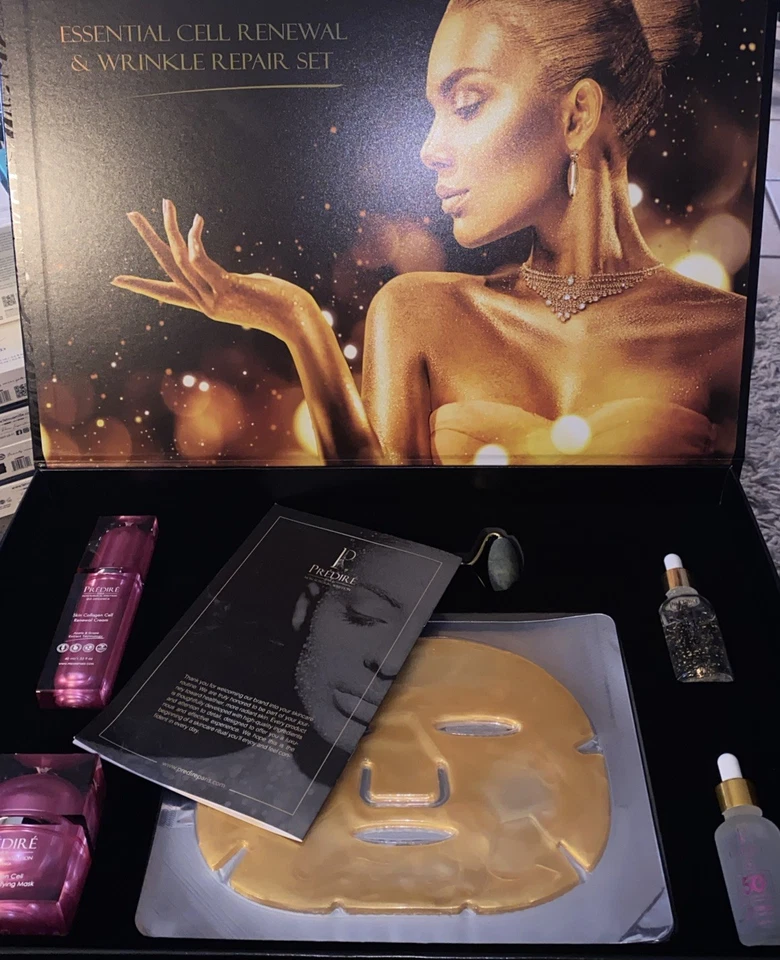 🔥🔥🔥Enorme conjunto de solución no quirúrgica Predire. ¡5 máscaras, rodillo y más!  Foto 1 de 4