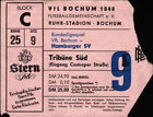 3157 Ticket BL 80/81 VfL Bochum 1848 - Hamburger SV, 13.12.1980 - Tribüne Süd