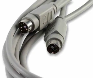 PRO SIGNAL - PS/2 6-Pin Mini DIN Male to Male Lead, 2m - Picture 1 of 1