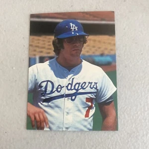 1979 Los Angeles Dodgers Go Dodger Blue! Stadium Giveaway Steve Yeager #7 - Picture 1 of 5