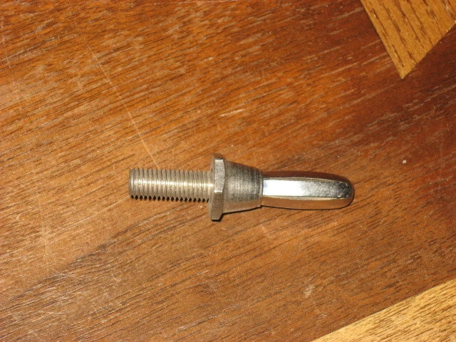 Banana Plug, 7mm Heavy Duty, Stud Mount - Image 1 of 4