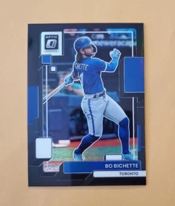 2022 Donruss Optic Black Prizm /25 Bo Bichette #154 SSP - Picture 1 of 4