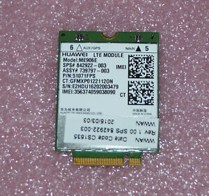 Huawei ME906E 842922-003 LTE 4G WWAN Karte M.2 HP EliteBook 850 G2