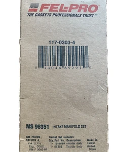 Intake Manifold Gasket Set for Saturn 4 vin F 2002 - 2007 MS96351 Fel-Pro - Picture 1 of 2