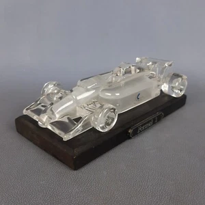 Skulptur Crystal Ferrari Formel 1 Magic Crystal By Nachtmann Vintage 1960 - Bild 1 von 18
