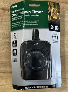 Brand New Prime Light Sensing Countdown Outdoor Timer Prime Energy Saving - Picture 1 of 3
