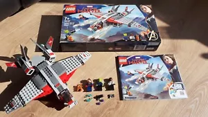 LEGO Marvel Avengers 76127: Captain Marvel & the Skrull Attack 100% Complete - Picture 1 of 13