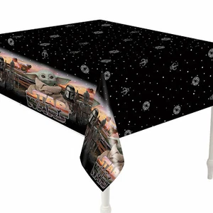 Star Wars™ The Mandalorian™ Plastic Tablecloth, Birthday, Party Supplies, 1 Piec - Picture 1 of 2