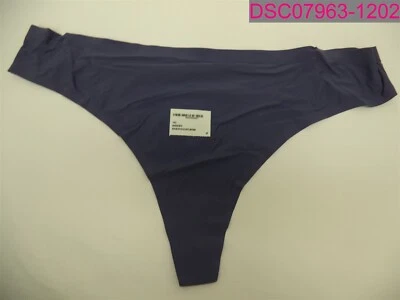 Snags on Sides-Honeydew Intimates Skinz Thong Navy Blue Women's XL 540243P3 - Image 1 of 4