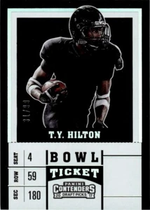 Boleto de tazón Panini Contenders 2017 T.Y. Panteras Hilton/99 FIU #90 - Imagen 1 de 2